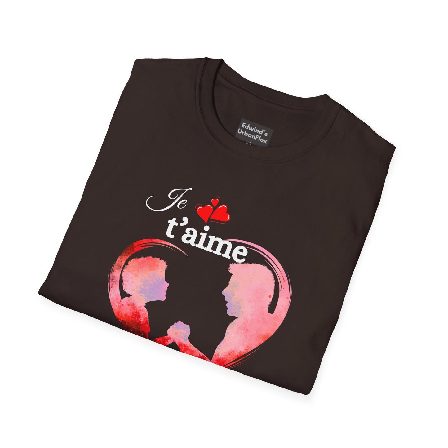 Edwind Flex™ – T-shirt « Je t’aime Papa. Tu es Génial. » | Unisexe