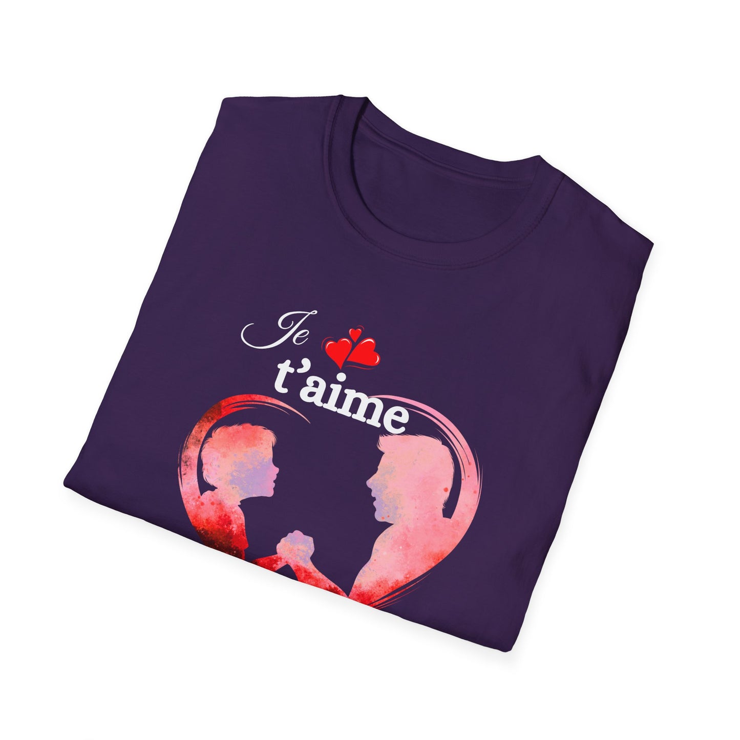 Edwind Flex™ – T-shirt « Je t’aime Papa. Tu es Génial. » | Unisexe