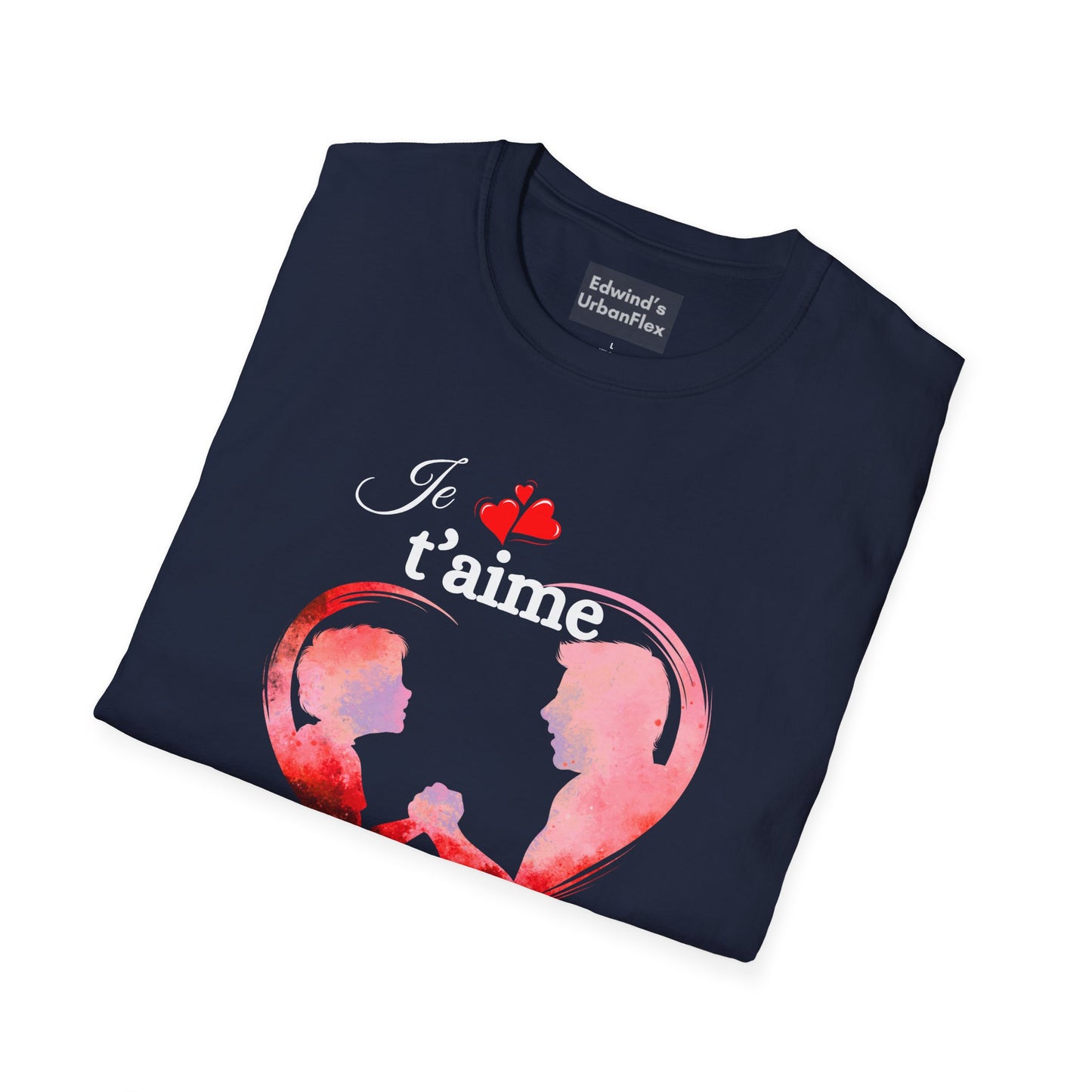 Edwind Flex™ – T-shirt « Je t’aime Papa. Tu es Génial. » | Unisexe