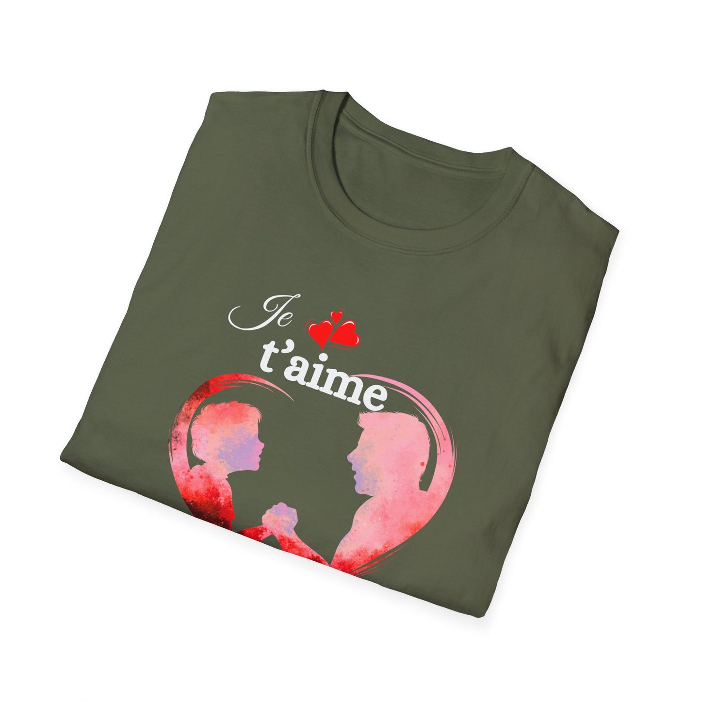 Edwind Flex™ – T-shirt « Je t’aime Papa. Tu es Génial. » | Unisexe