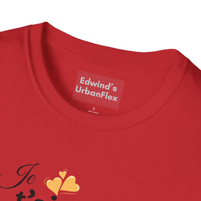 Edwind Flex™ – T-shirt « Je t’aime Papa. Tu es Génial. » | Unisexe