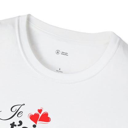 Edwind Flex™ – T-shirt « Je t’aime Papa. Tu es Génial. » | Unisexe
