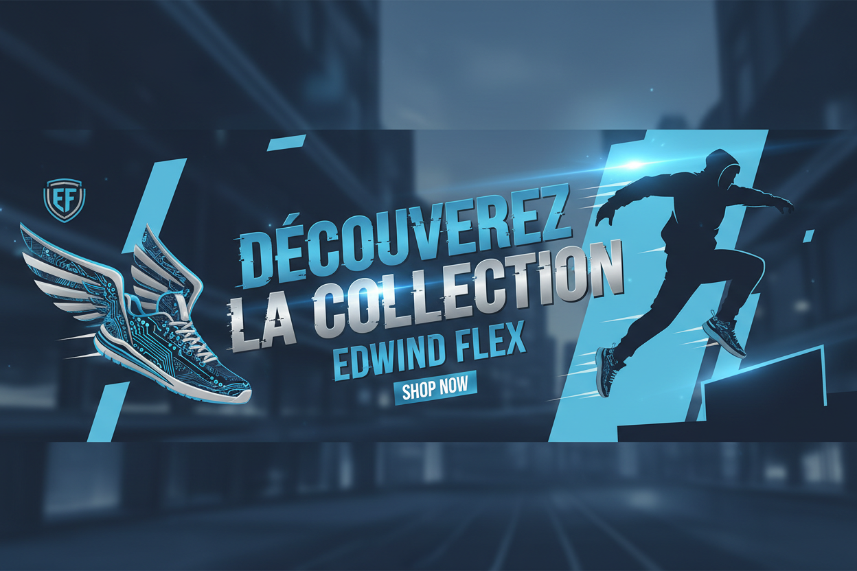 Bannière promotionnelle Edwind Flex