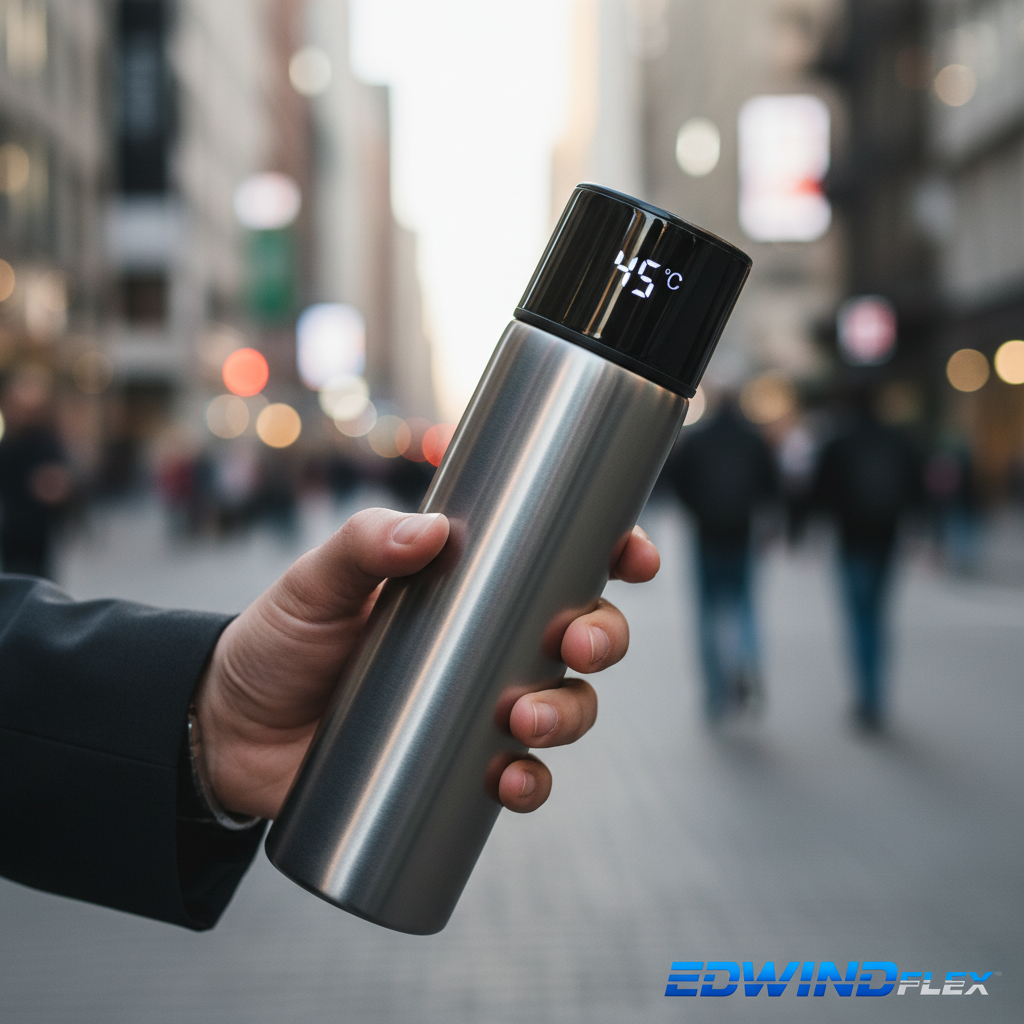 Thermos Argent Brossé – Urbain