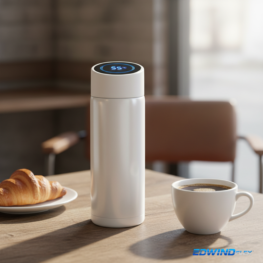 Thermos Blanc Perle – Café